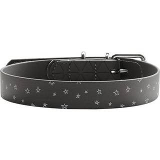 HUNTER Hundshalsbånd Convenience Stars reflect M 38-46 cm