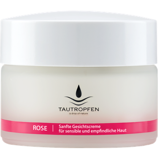 Tautropfen Hudpleje Rose Soothing Solutions Blid ansigtscreme 50 ml (4.020,00 kr / 1 l) - 50 ml