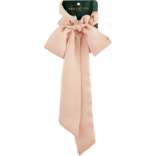 Kristin Ess Hr Scrunchie St - Emerald Satin Hrtilbehr til kvinder og piger Sknsom mod hret Fleksibel elastisk svn/nat Scrunchie 1 Count