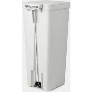 Brabantia StepUp Pedalspand, 40 Liter - i Genanvendt plast-Light Grey