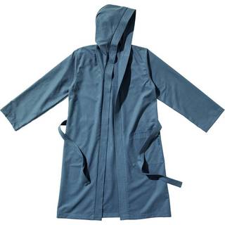Cocoon Microfiber Bathrobe Ultralight with Hood Badekåbe størrelse S farve grå