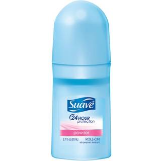 Suave roll -on deodorant for kvinder pulver frisk duft - antiperspirant deodorant med 24 timer sved & lugtbeskyttelse 2.7 oz
