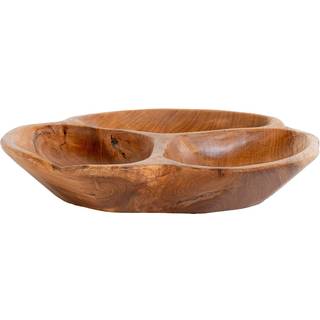 Nola Skål - Skål, Teak, Natur Ø30X5 Cm