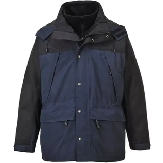 Orkney 3 i 1 åndbar jakke - Grå (Størrelse: XL)