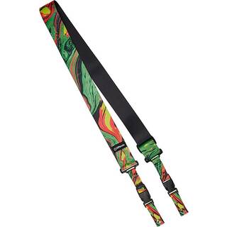 DiMarzio DD2241 - Steve Vai Cliplock Strap - Green Universe