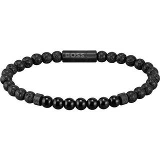 Hugo Boss Armbånd Mixed Sort Lava Sten