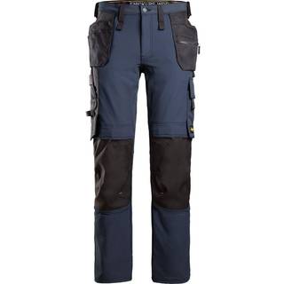 SNICKERS Arbejdsbukser AllroundWork fuldstretch med hylsterlommer 6271 navy/sort - C108