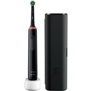 Oral-B El-tandbørste + Etui BLACK Pro 3 3500 CrossAction