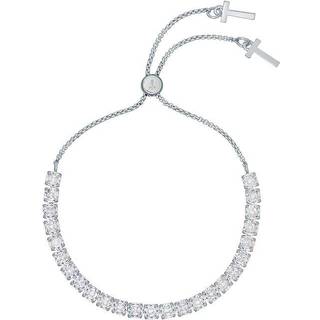 Ted Baker Silver Icon Crystal Bracelet - Adjustable