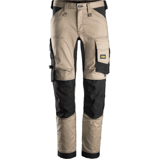 Snickers Workwear 6341 AllroundWork Håndværkerbukser Hvid/Sort Hvid sort