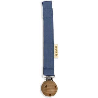 Filibabba Suttesnor Med Velcro Warm Blue (1 stk)