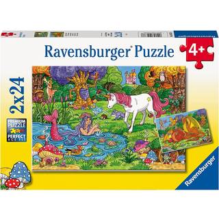 Ravensburger Puslespil Magical Forest 2x24 Brikker