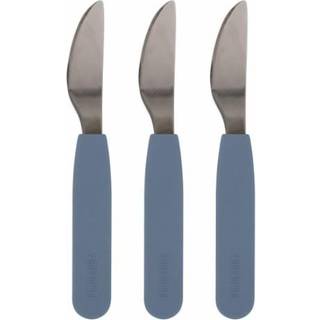 Filibabba Silicone knife 3-pack - Powder blue