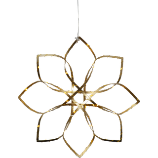 Star Trading - Christmas Star - Hængende dekoration Amaze - Guld - 30 cm