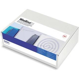 Multibindwire ryg GBC A4 21 ringe 14mm Sort 100stk. IB165429