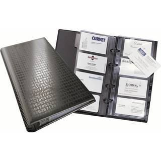 Durable Visifix centium A4 visitkortmappe til 200 kort sort