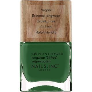 Wipe The Slate Green Plant Power Vegan Nail Polish