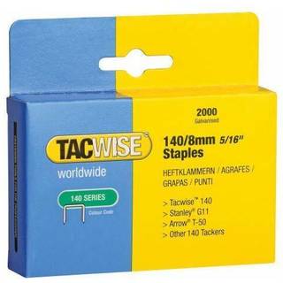 Tacwise 346 140 Ekstra stærke hæfteklammer 8 mm (Type T50 G) Pakke med 2000 stk.