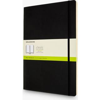 Notizbuch blanko Soft Cover schwarz A4