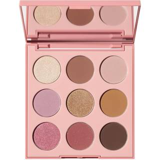 Morphe 9G Sunrise Glow Artistry Palette - Varm og rosenrd neutral makeup-palette med matte & skinnende finish - Meget pigmenteret jenmakeup med