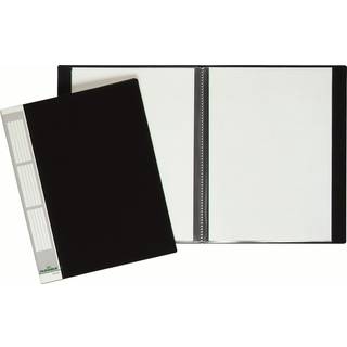 Durable Displaymappe DURALOOK med 20 lommer sort