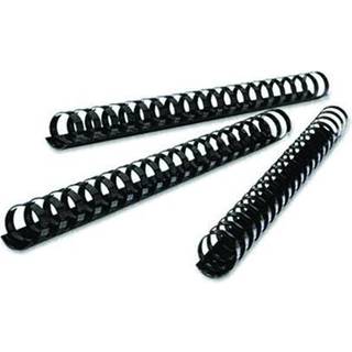 GBC CombBind indbindingsryg Combs 45mm A4 21R sort Sort - Plastic binding comb