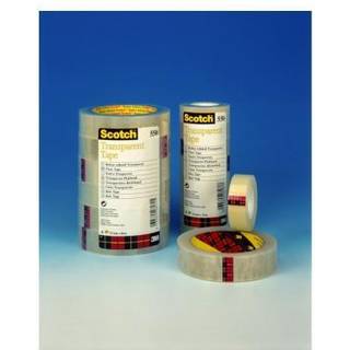 8 x Scotch 550 tape 19mmx33m klar 8rl