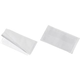 Durable Pocketfix visitkortlommer 66x106mm klar 10stk