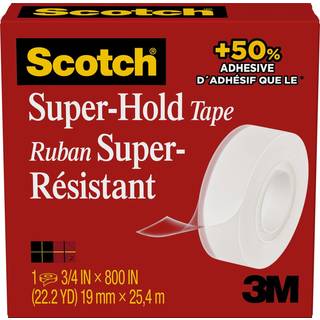 Scotch 3M Super-Hold Secure tape 19mmx25,4mm klar