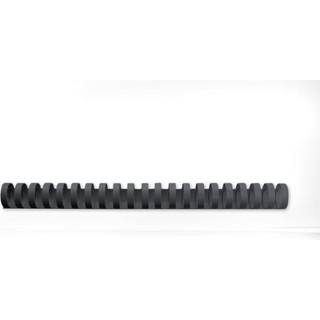 CombBind ryg GBC 22mm A4 21 ringe sort, 100stk. 4028602