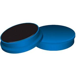 Q-connect magneter i blå 25 mm 10 stk
