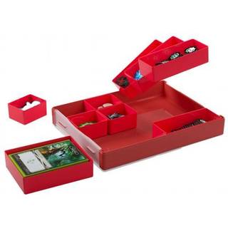 Token Silo Cabriolet | Store & Organis Board Game Tokens | 9 aftagelige bakker i 3 forskellige st?rrelser | Stabelbar tokenboks | Rumbesparende d