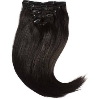 Rapunzel of Sweden Classic Clip-ins Straight / Medium Volume / 7 pieces 50 cm 1.2 Black Brown