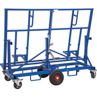 Kongamek pladevogn 1900x700x1490mm 500kg blå