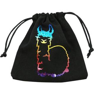 Fabulous Llama Dice Bag Rainbow