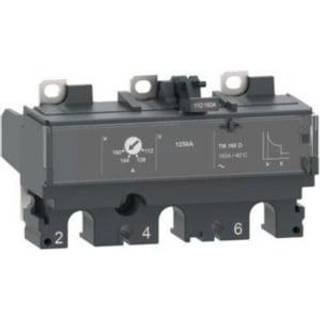 Schneider Electric Strømrelæ TM160D for ComPacT NSX 160/250 maksimalafbrydere, bimetal/elektromagnetisk, mærkestrøm 160