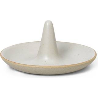 Ferm Living Ring Cone ringholder Offwhite speckle