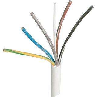 plastkappeledning H05 VV-F 5G2,50 HVID R50