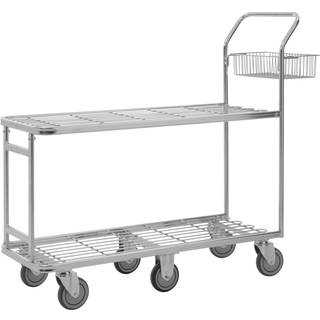 Kongamek 108 x 41,5 Elektrogalvaniseret Stor indkøbsvogn