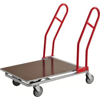 Kongamek Elektrogalvaniseret/MDF, sort Volumenvogn