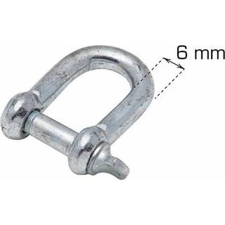 Sjækel 6 mm 2 stk.
