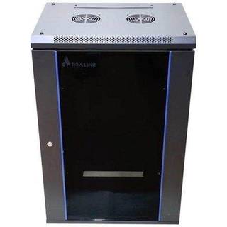 Extralink Rackmount cabinet 15U 600x600 Black wall mounted