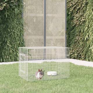 kaninbur 78x54x54 cm galvaniseret jern