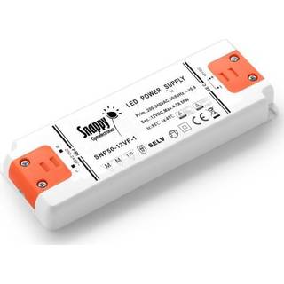 Snappy 50W strømforsyning - 12V DC, 4.17A, IP20 indendørs