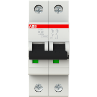 ABB Automatsikring 2P D 20A