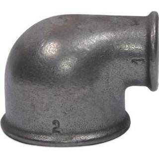 GF  vinkel sort mf/mf 90gr 1 1/2x1