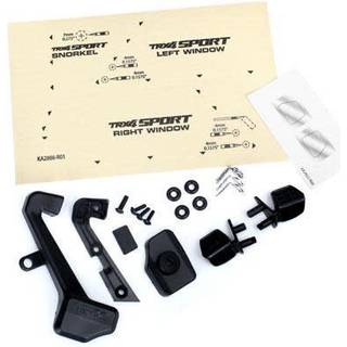 TRAXXAS 8119 Mirrors and Snorkel Set TRX-4 Sport