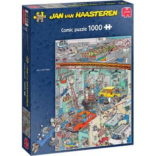 Jan van Haasteren - Cars in the Make - 1000 brikker