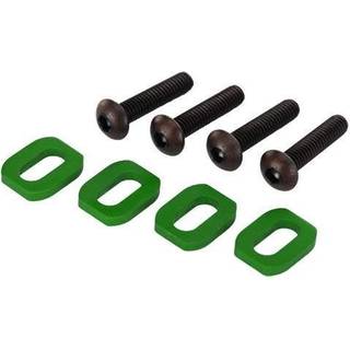 Traxxas 7759G Washers Motor Mount Alu Green (4)