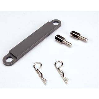 Traxxas 3727A Battery Hold-down Plate Grey